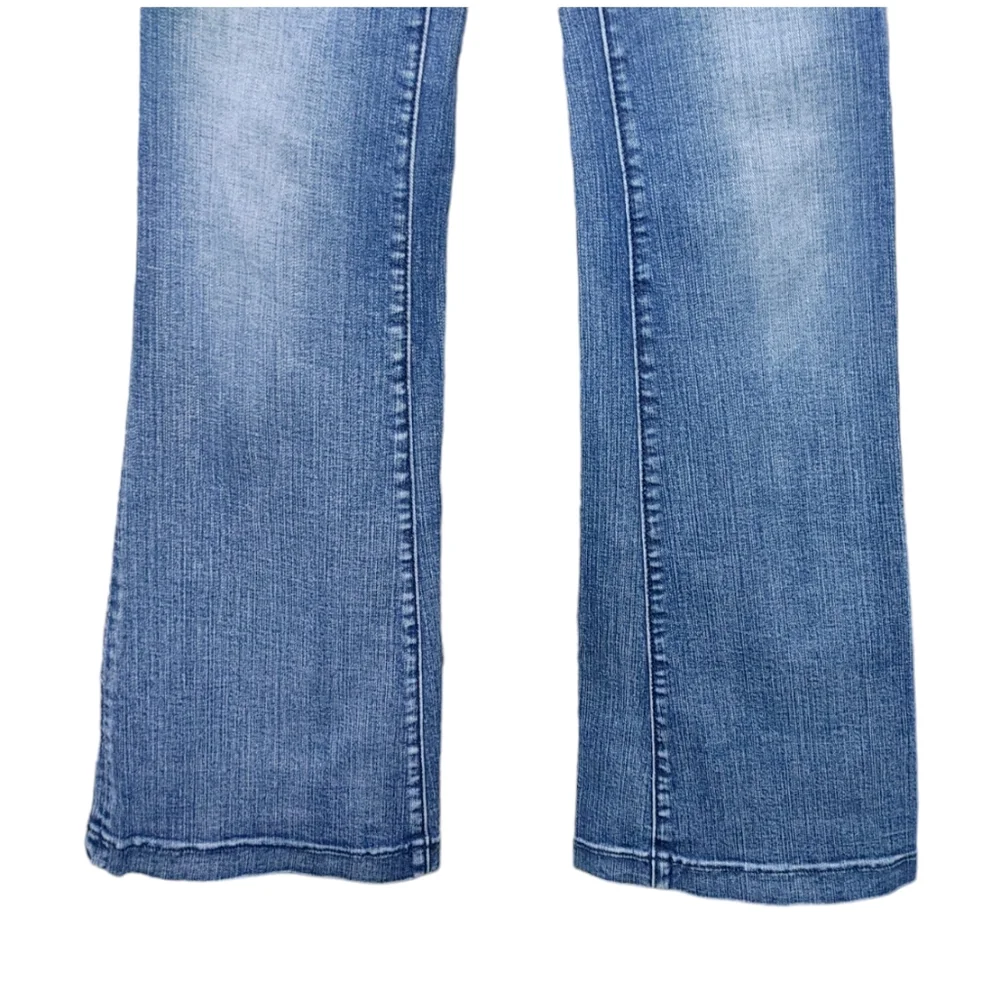 ReRock For Express Flared Mid Rise Medium Wash Blue Jeans Women's Size 26 / 2